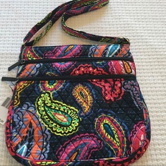 Vera Bradley Trio Zip Crossbody Hipster - Picture 1 of 5